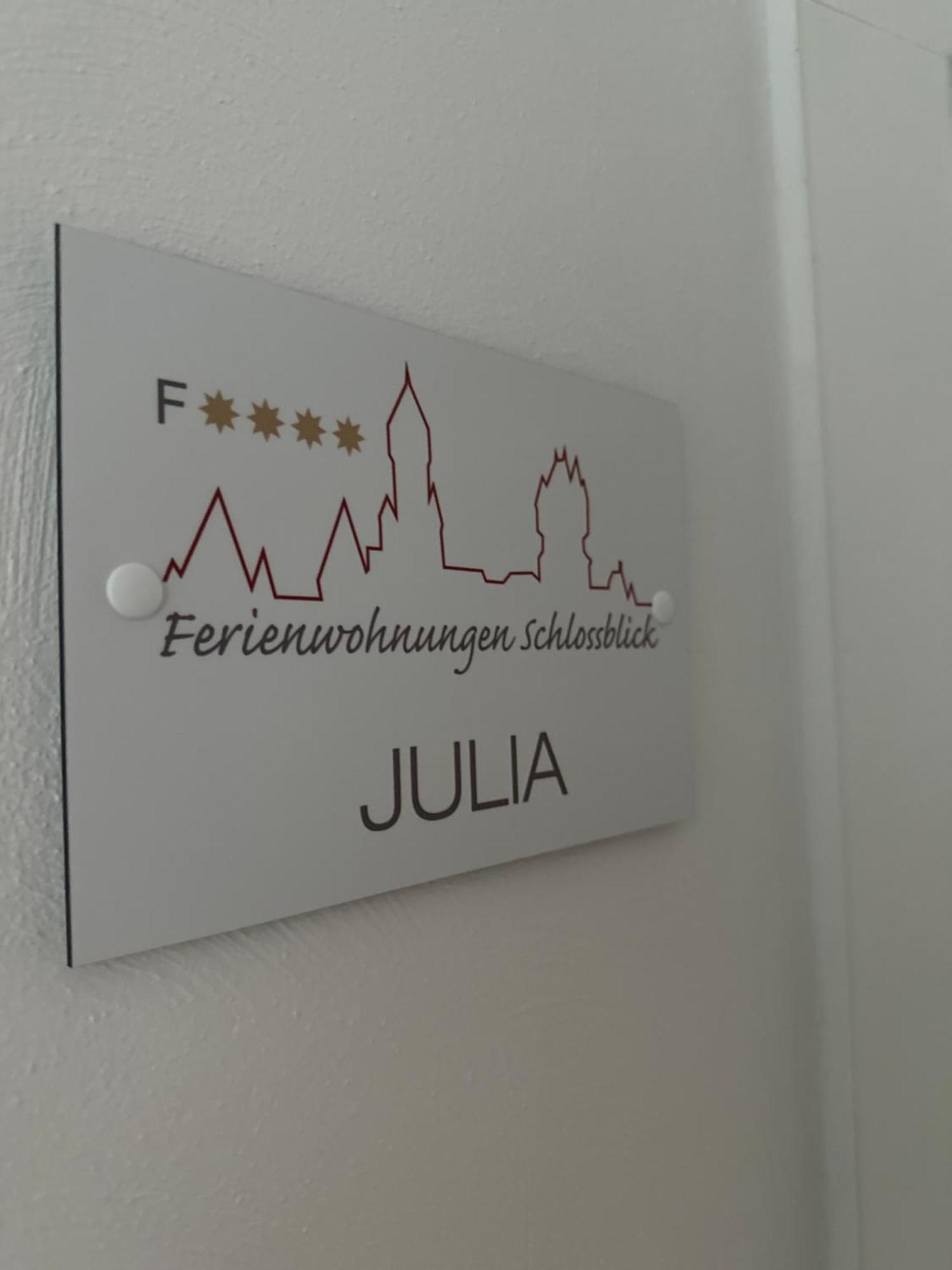 Ferienwohnung Schlossblick - 4 Sterne Sauna Pool Whirlpool Exklusiv Браунфелц Екстериор снимка