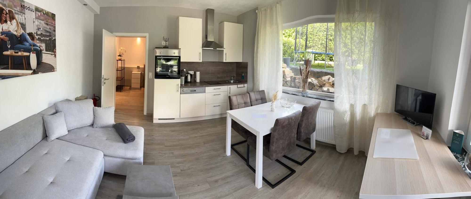 Ferienwohnung Schlossblick - 4 Sterne Sauna Pool Whirlpool Exklusiv Браунфелц Екстериор снимка