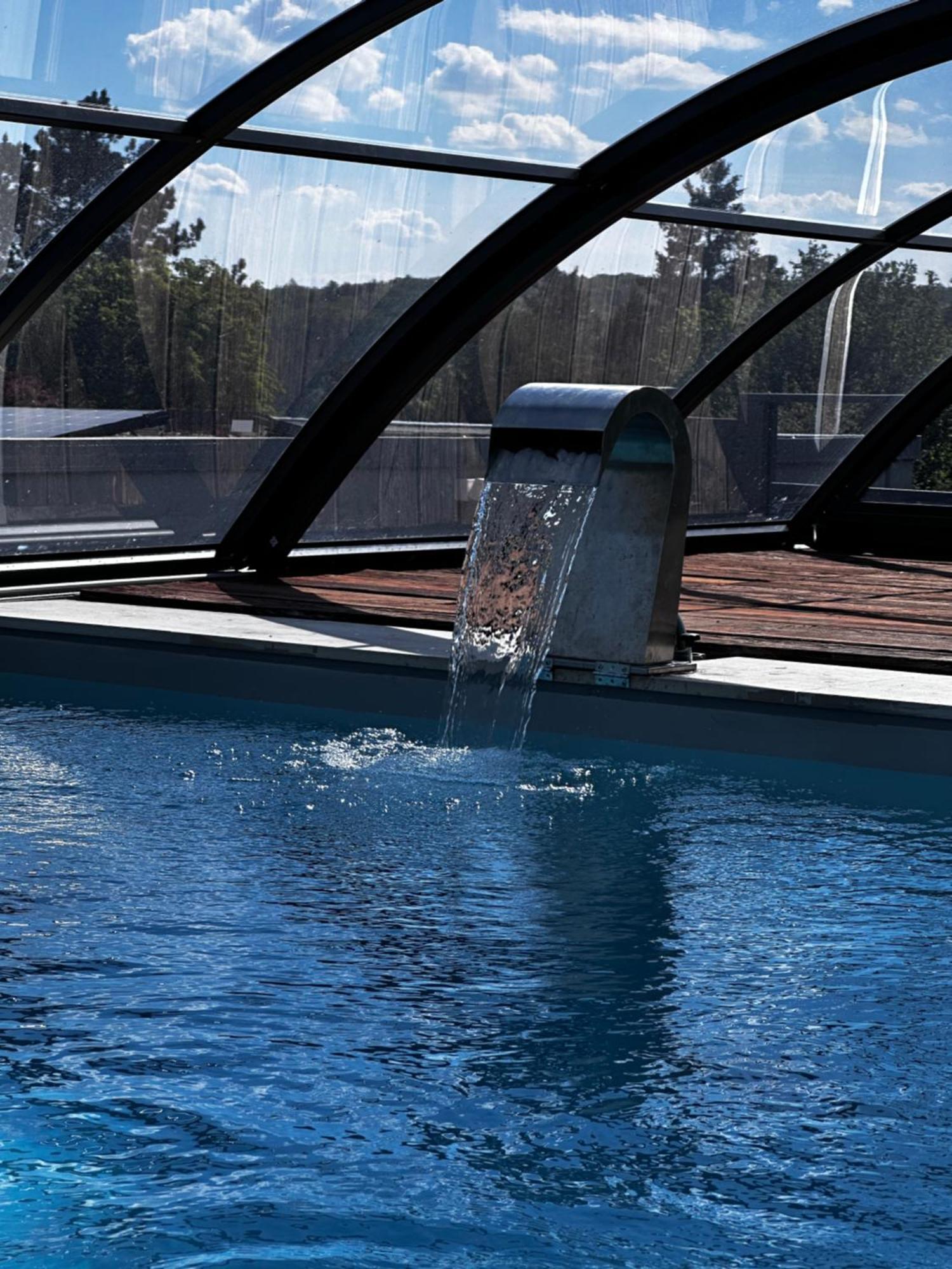 Ferienwohnung Schlossblick - 4 Sterne Sauna Pool Whirlpool Exklusiv Браунфелц Екстериор снимка
